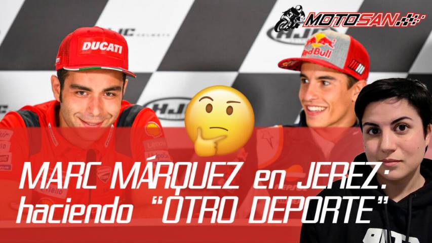 PETRUCCI: "En Jerez, MARC MÁRQUEZ estaba haciendo OTRO DEPORTE"