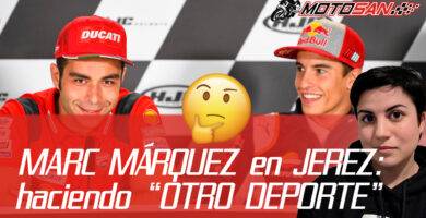 PETRUCCI: "En Jerez, MARC MÁRQUEZ estaba haciendo OTRO DEPORTE"