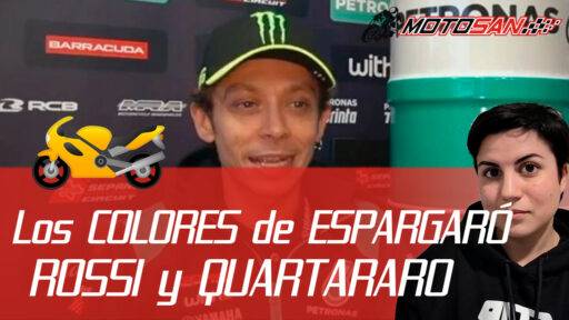 PRIMERAS IMÁGENES de ROSSI, QUARTARARO y ESPARGARÓ con los colores de MotoGP 2021