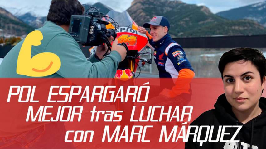 POL ESPARGARÓ cree que LUCHAR con MARC MÁRQUEZ le ha hecho MEJOR