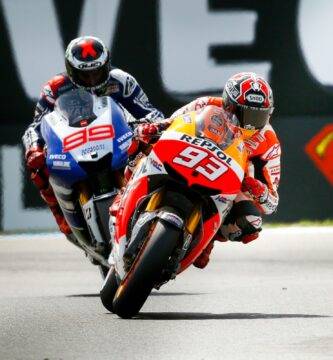 Marc Márquez y Jorge Lorenzo