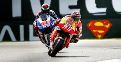 Marc Márquez y Jorge Lorenzo