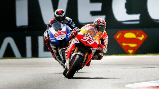 Marc Márquez y Jorge Lorenzo