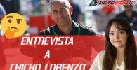 Chicho Lorenzo en una entrevista a Motosan