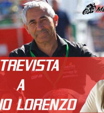 Chicho Lorenzo en una entrevista a Motosan
