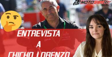 Chicho Lorenzo en una entrevista a Motosan