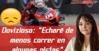 Dovizioso echará de menos correr en algunas pistas