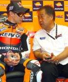Casey Stoner Shunei Nakamoto Honda Livio Suppo