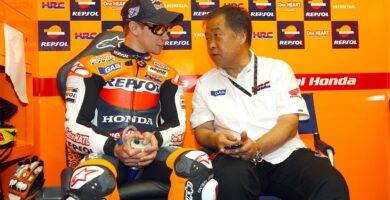 Casey Stoner Shunei Nakamoto Honda Livio Suppo