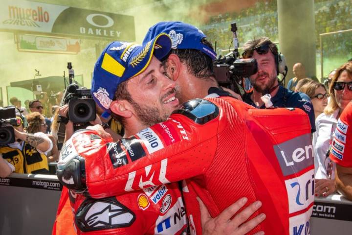 Petrucci Dovizioso piloto