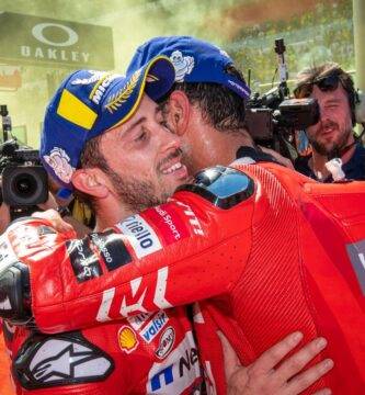 Petrucci Dovizioso piloto