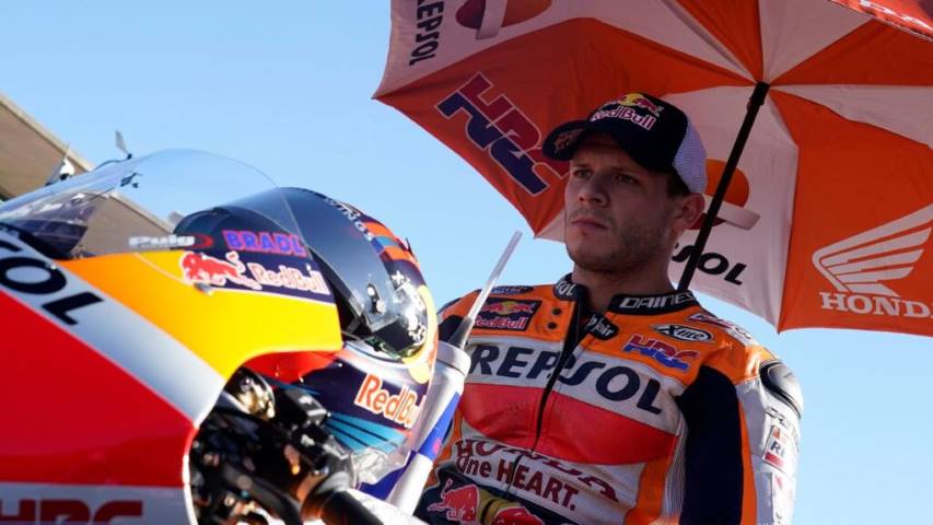 Stefan Bradl Marc Márquez Andrea Dovizioso HRC Honda