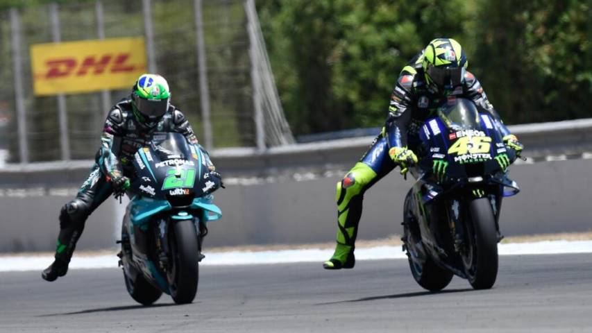 Morbidelli: "Estoy listo para un duelo al 100% con Rossi"