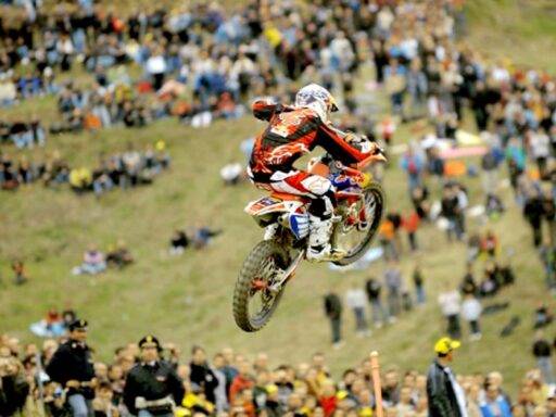 Andrea Dovizioso y el Motocross
