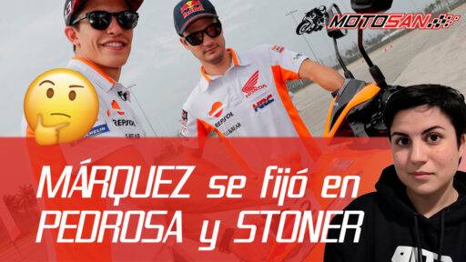 Marc Márquez se fijó en Dani Pedrosa y Casey Stoner en su llegada a Honda en 2013