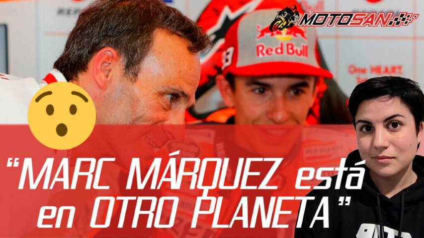 Alberto PUIG: "Con MÁRQUEZ todo está EN OTRO PLANETA"