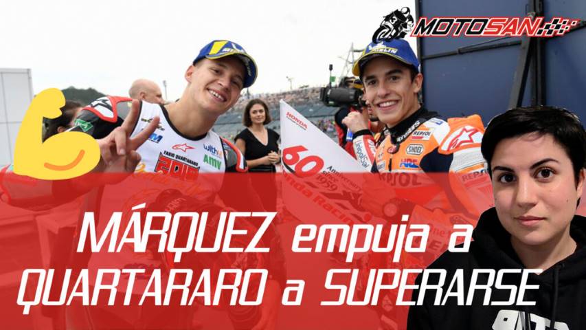 Fabio QUARTARARO: "MÁRQUEZ te empuja a SUPERARTE"