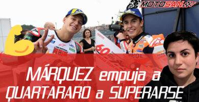 Fabio QUARTARARO: "MÁRQUEZ te empuja a SUPERARTE"