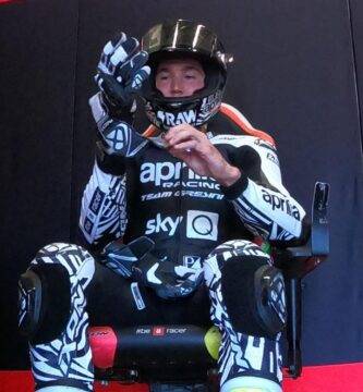 Aleix Espargaró y la Aprilia más prometedora