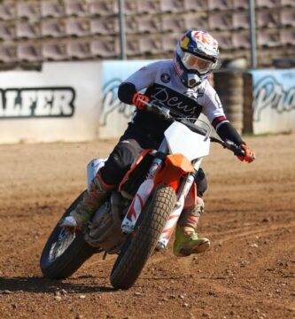 Dani Pedrosa en el Rocco's Ranch