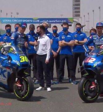 Suzuki Ecstar Joan Mir Alex Rins MotoGP