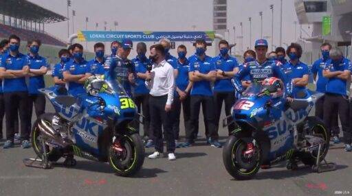 Suzuki Ecstar Joan Mir Alex Rins MotoGP