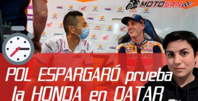 Tests de QATAR: POL ESPARGARÓ se estrena en HONDA