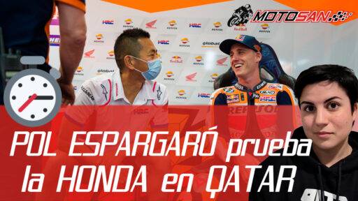 Tests de QATAR: POL ESPARGARÓ se estrena en HONDA