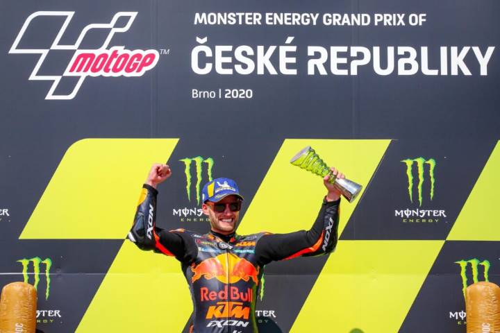 Brad Binder en Brno 