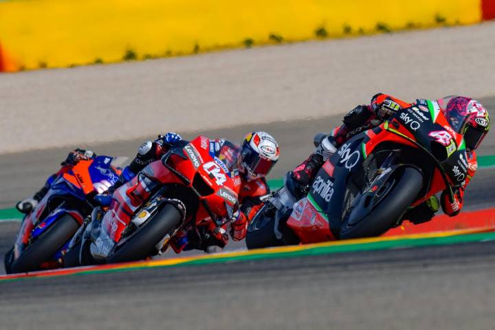 Dovizioso Aleix Espargaró Aprilia