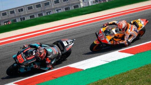 Quartararo: "Ver que Márquez vuelve es algo bueno"