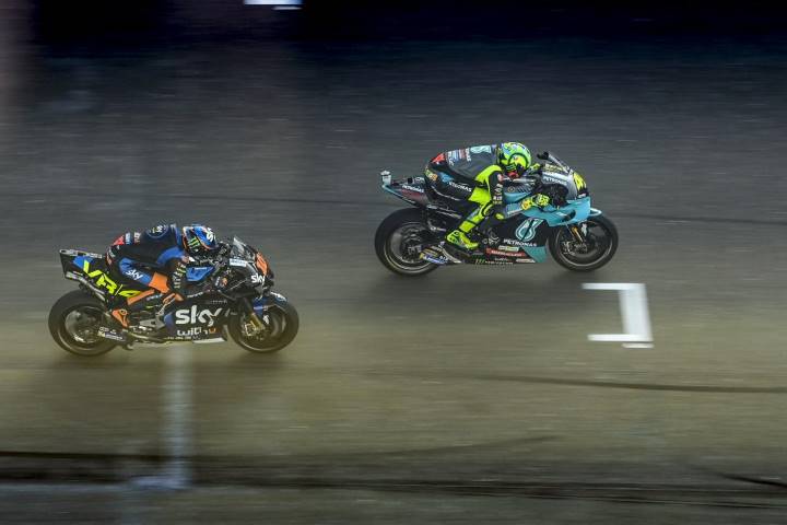 Luca Marini Valentino Rossi MotoGP Portimao