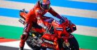 Bagnaia banderas Portimao Ducati Yamaha MotoGP