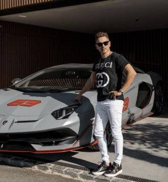 Lorenzo estalla tras una broma con su Lamborghini