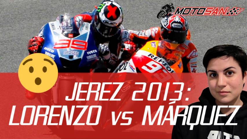 Jorge LORENZO habla sobre la POLÉMICA con Marc MÁRQUEZ en JEREZ 2013