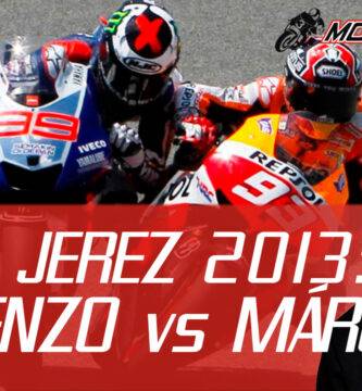 Jorge LORENZO habla sobre la POLÉMICA con Marc MÁRQUEZ en JEREZ 2013