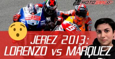 Jorge LORENZO habla sobre la POLÉMICA con Marc MÁRQUEZ en JEREZ 2013
