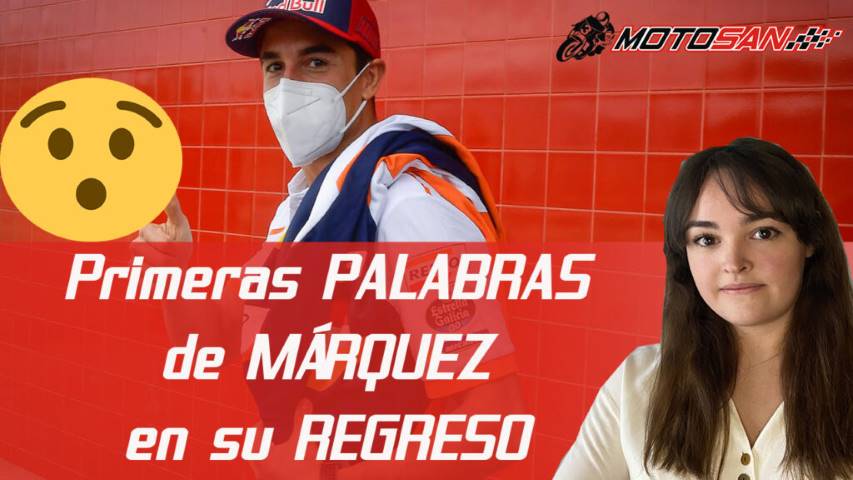 Marc Márquez en el circuito de Portimao