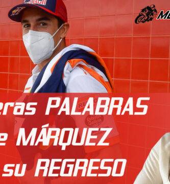 Marc Márquez en el circuito de Portimao