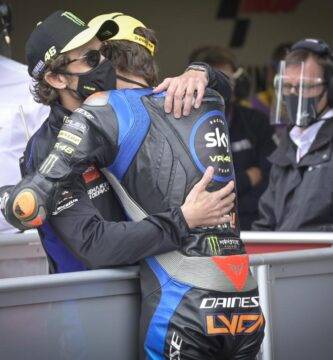 Luca Marini Valentino Rossi MotoGP Portimao