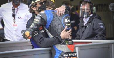 Luca Marini Valentino Rossi MotoGP Portimao