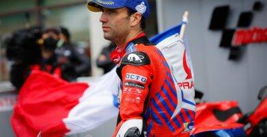 Zarco: "Enfadarse por no haber podido ganar"