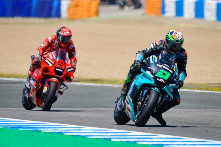 Franco Morbidelli Petronas Yamaha MotoGP Jerez Le Mans