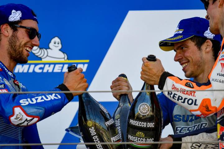 Suzuki Mir Rins Suppo MotoGP Mugello Le Mans