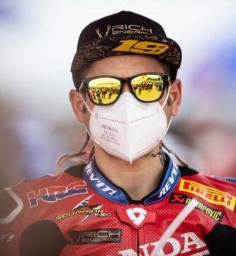 Álvaro Bautista Honda WorldSBK Motorland Aragon