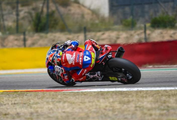 Álvaro Bautista Honda WorldSBK Motorland Aragon