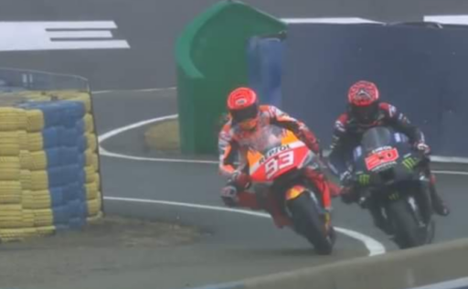 Márquez Quartararo Honda Yamaha MotoGP Le Mans