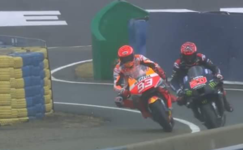 Márquez Quartararo Honda Yamaha MotoGP Le Mans