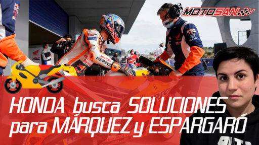 HONDA busca SOLUCIONES para Marc MÁRQUEZ y Pol ESPARGARÓ