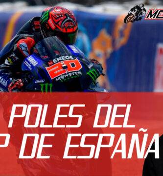 Sábado de POLES en el GP de ESPAÑA con CAÍDA de MARC MÁRQUEZ